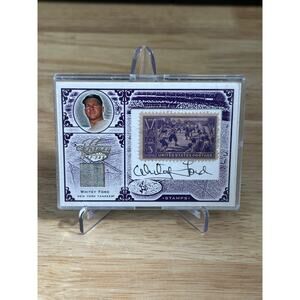 2004 Donruss Century Collection Whitey Ford Stamp/Patch/Auto /5